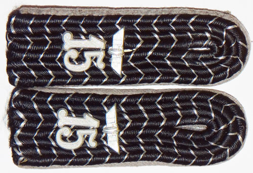 Bahnschutzpolizei Officials Shoulder Boards