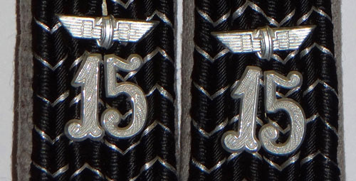 Bahnschutzpolizei Officials Shoulder Boards