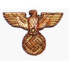 Gold Reichsbahn Officials Visor Hat Eagle