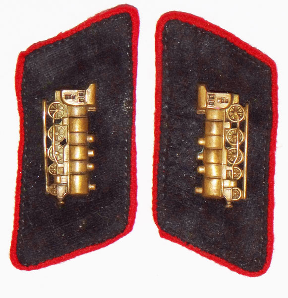 Reichsbahn Pre War 1924/35 Collar Tabs