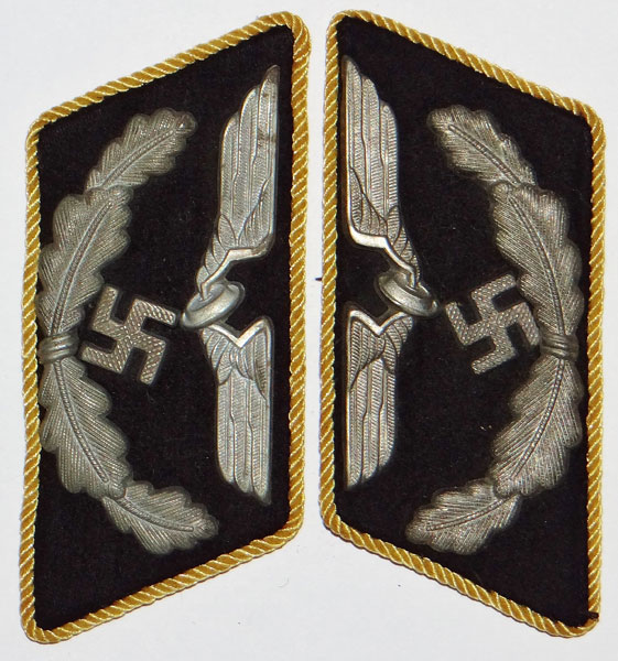 Reichsbahn Officials Collar Tabs for Pay Grades 7 & 6