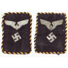 Reichsbahn Officials Collar Tabs for Pay Grades 17a thru 12