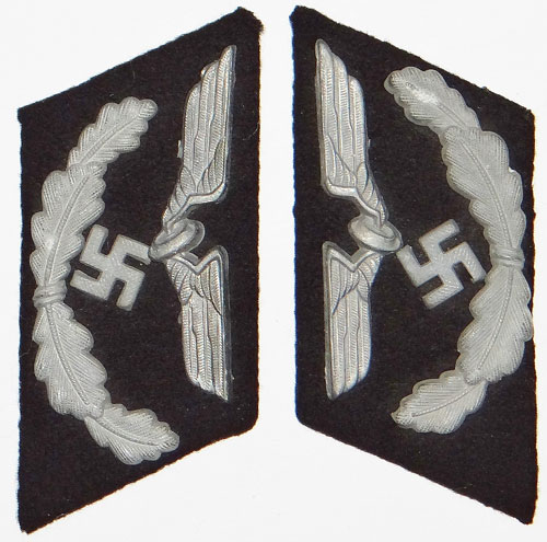 Reichsbahn Officials Collar Tabs for Pay Grades 7 & 6