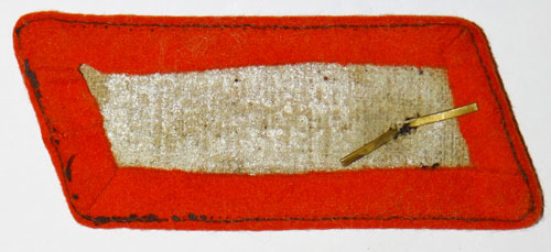 Reichsbahn 1924 Pattern Officials Collar Tab for Pay Group 4 "General Service w/o Specialty"
