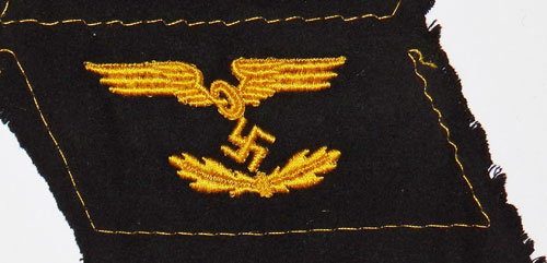 Reichsbahn Officials Collar Tabs for Pay Grades 11 thru 8 and 7a
