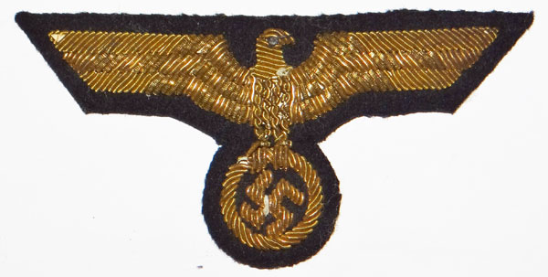 Reichsbahn Gold Bullion Officials Sleeve Eagle