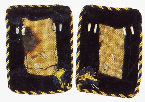 Reichsbahn Officials Collar Tabs for Pay Grades 17a thru 12