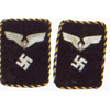 Reichsbahn Officials Collar Tabs for Pay Grades 17a thru 12