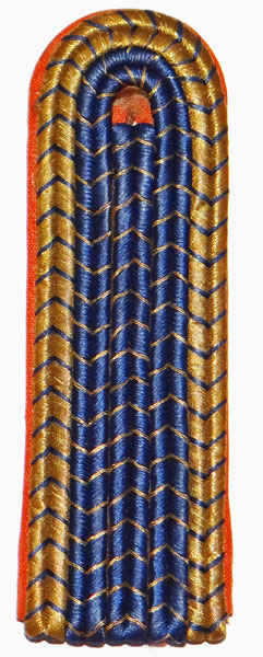 Reichsbahn Official Shoulder Board for Pay Grades 15 thru 14