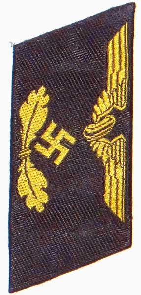 Reichsbahn Official Collar Tab for Pay Grades 11 thru 8 and 7a Reichsbahn Official Collar Tab for Pay Grades 11 thru 8 and 7a