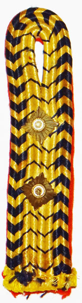 Reichsbahn Officials Shoulder Board for Pay Grades 9a thru 9