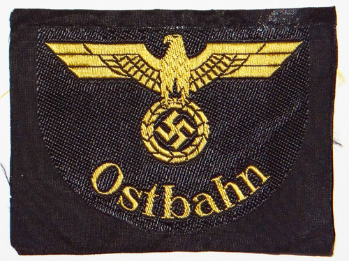 Reichsbahn Sleeve Eagle with "Ostbahn"