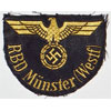 "RBD Munster (Westf)" Reichsbahn Sleeve Insignia