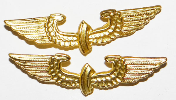 Reichsbahn Gold Metal Collar Tab Insignia Reichsbahn Gold Metal Collar Tab Insignia