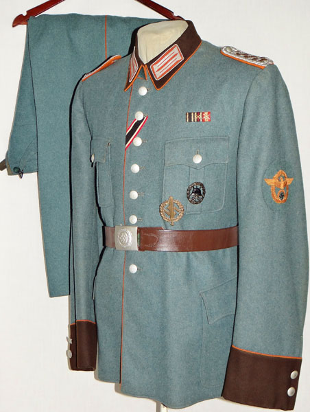 Gendarmerie Police Meister Rank NCO Tunic & Trousers Gendarmerie Police Meister Rank NCO Tunic & Trousers