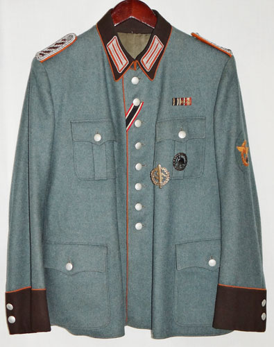 Army Infantry Hauptmann Tunic with "KUBAN" Shield