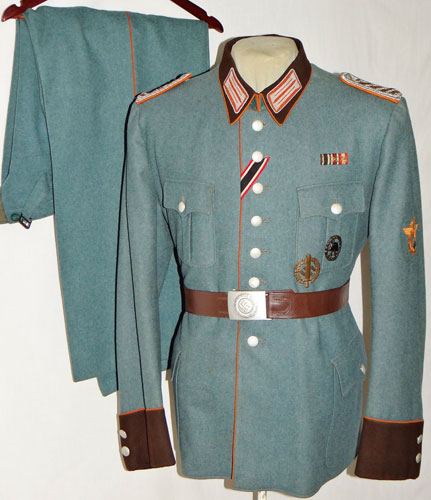 Army Infantry Hauptmann Tunic with "KUBAN" Shield