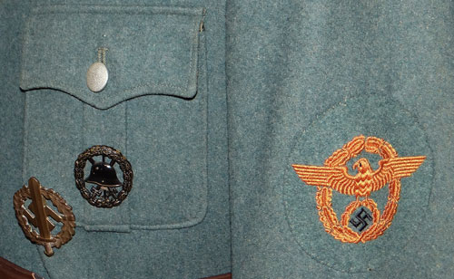 Gendarmerie Police Meister Rank NCO Tunic & Trousers