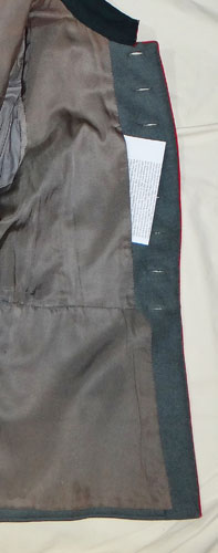 Army 112th Gebirgsjager Artillery Regt. 3rd Gebirsjager Div. Leutnant Dress Waffenrock Tunic