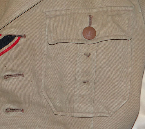 TROPICAL Luftwaffe FLAK Enlisted Man Tunic