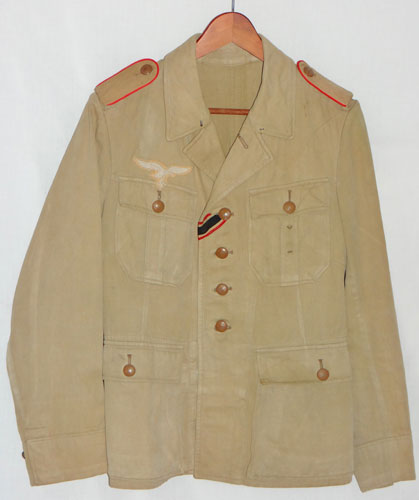 TROPICAL Luftwaffe FLAK Enlisted Man Tunic
