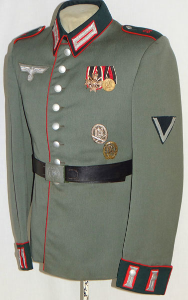 Army 31st Artillery Regt. 31st Inf. Div. Gefreiter Dress Waffenrock Tunic Army 31st Artillery Regt. 31st Inf. Div. Gefreiter Dress Waffenrock Tunic