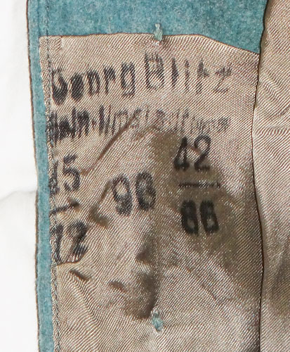 Model 1942 Schutzpolizei NCO Tunic with Breeches