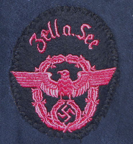 German WW II Fire Service Tunic