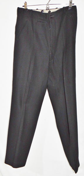 NSKK Black Straight Leg Dress Trousers