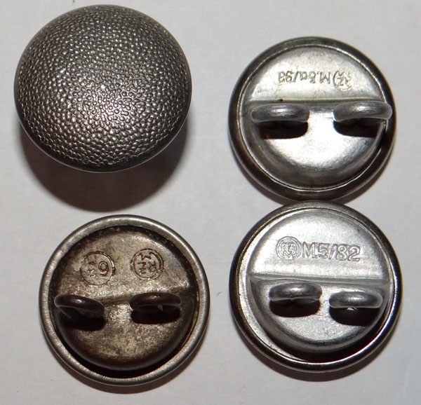 RZM Marked Rear Tunic Belt Support Buttons