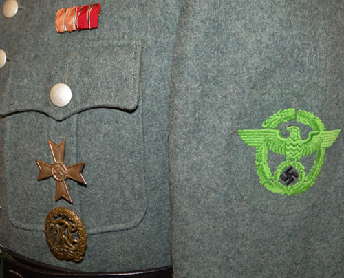Police Meister of Schutzpolizei Service Tunic