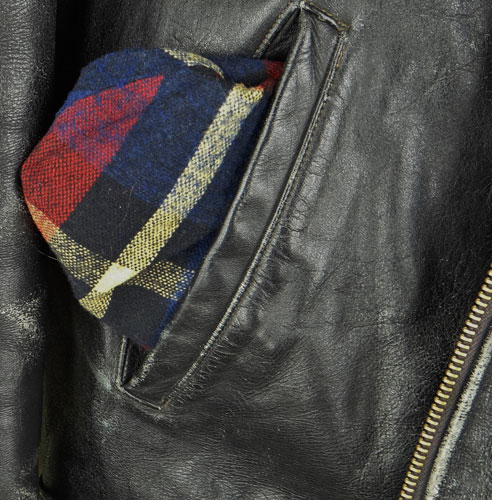 Luftwaffe Hauptmann of Flight Troops Leather Flight Jacket