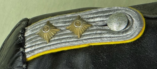 Luftwaffe Hauptmann of Flight Troops Leather Flight Jacket