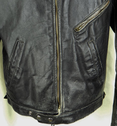 Luftwaffe Hauptmann of Flight Troops Leather Flight Jacket