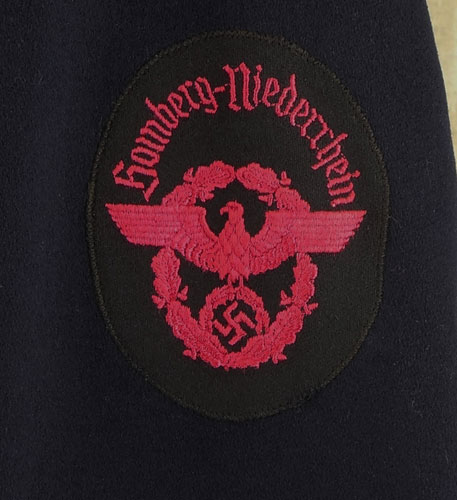 German Volunteer Fire Brigade Service Tunic