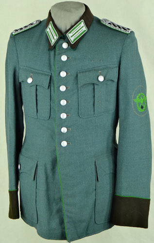 Police Schutzpolizei Meister Service Tunic