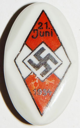 Ceramic Hj Badge