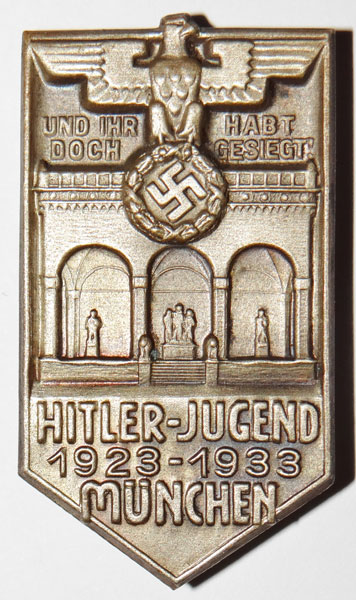 HJ 1923-1933 Munich Tinnie HJ 1923-1933 Munich Tinnie