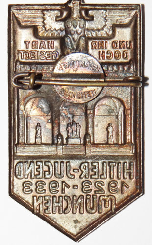 HJ 1923-1933 Munich Tinnie