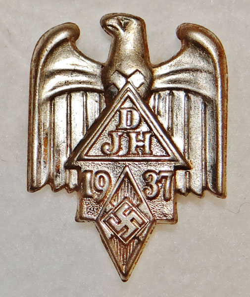 1937 German Youth Hostels Day Badge