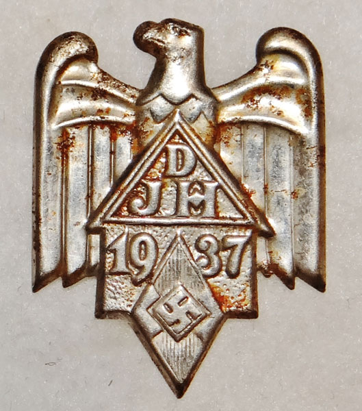 1937 German Youth Hostels Day Badge