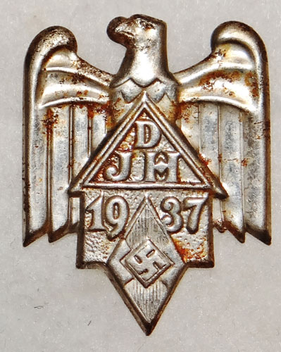 1937 German Youth Hostels Day Badge