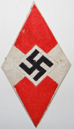 BDM / Hitler Youth Cloth Diamond