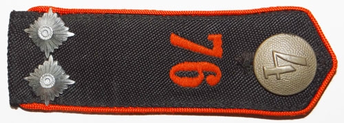 Hj 1938 Pattern Shoulder Board for General Members