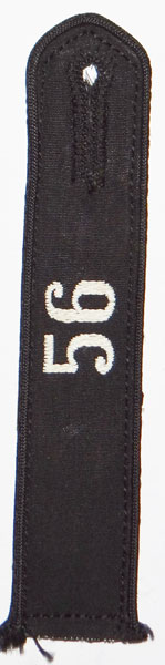 DJ Shoulder Board with Jungbann Number 56 DJ Shoulder Board with Jungbann Number 56