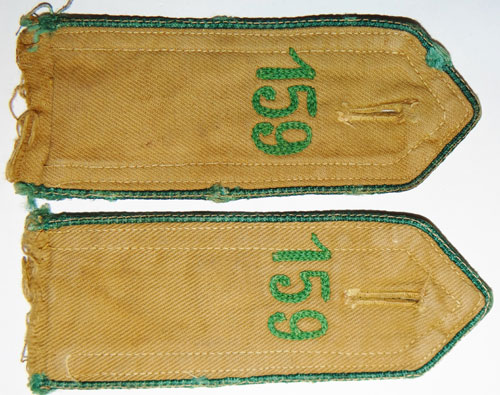 Hj 1933/38 Pattern Oberbann 3 Shoulder Boards