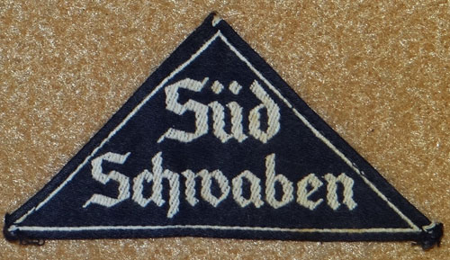 "Sud Schwaben" BDM District Triangle