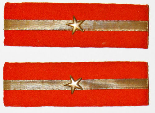 Japanese Army Type 5 "Corporal" Shoulder Tabs