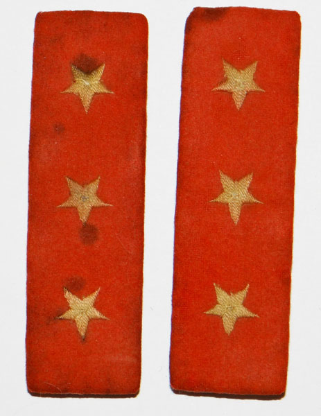 Japanese Army Type 5 "Superior Private" Shoulder Tabs