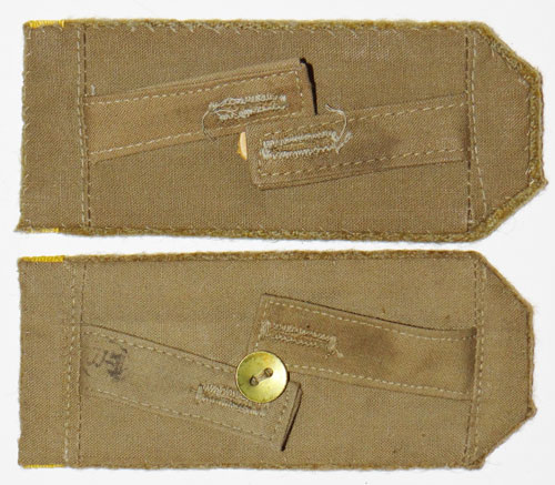 Japanese Army M37 Dress Shoulder Boards for "Sergeant Major"
